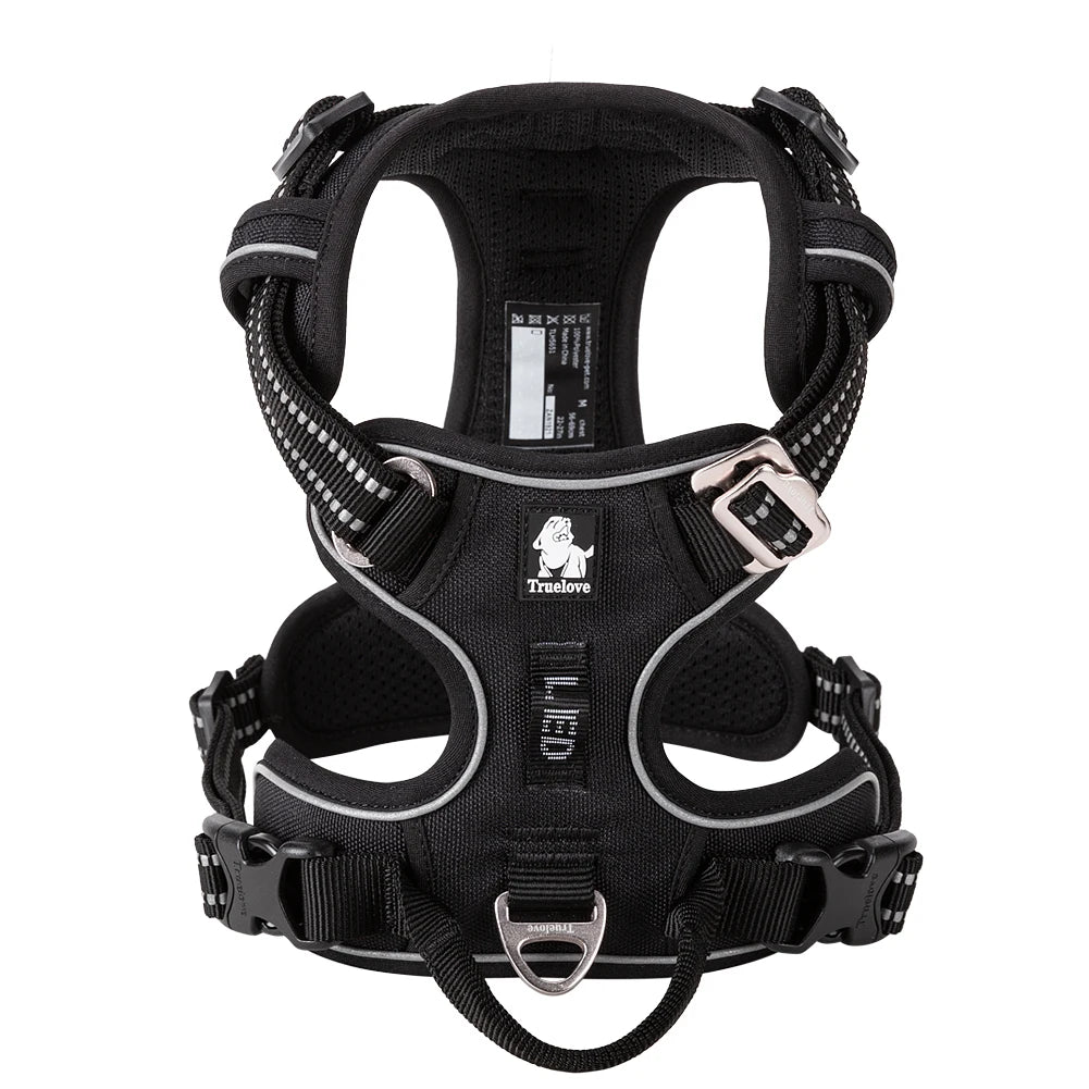 Reflective Dog Harness – Padded Outdoor Vest for All Sizes