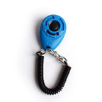 Dog Training Clicker Plastic Adjustable Wrist Strap Pet Trainer