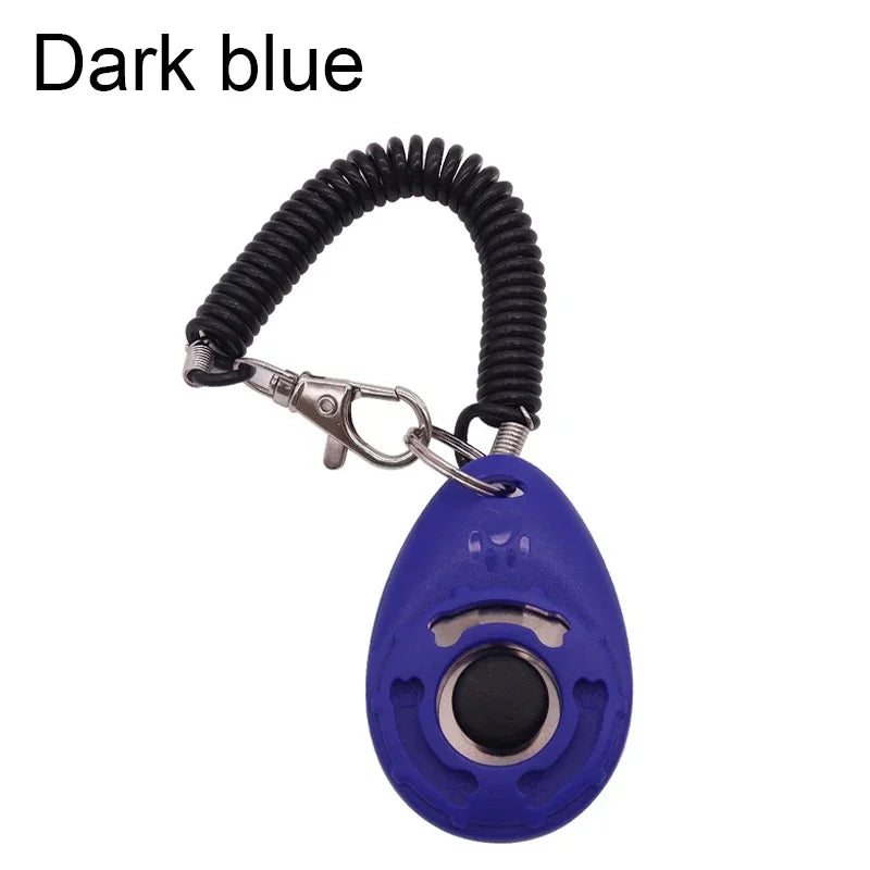 Dog Training Clicker with Wrist Strap, Portable Pet Training Tool