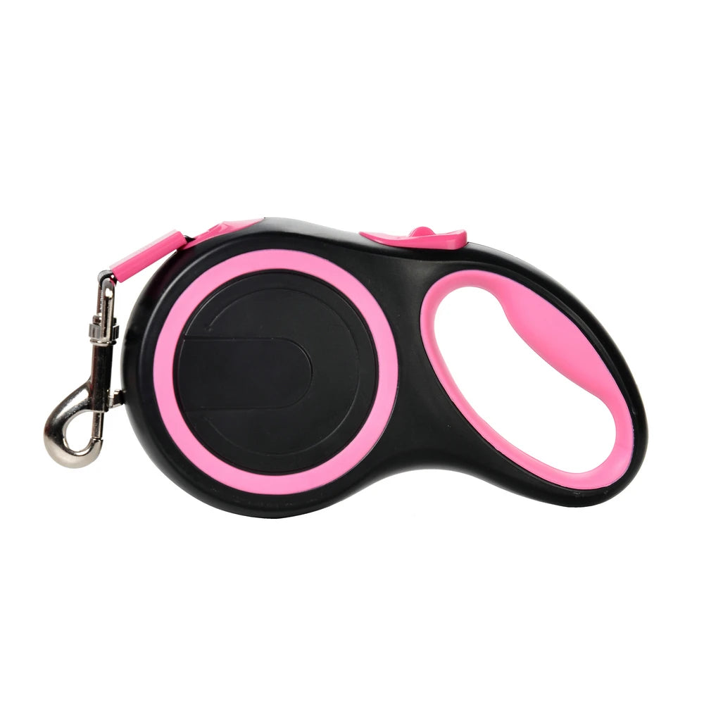 Retractable Dog Leash – 5M/8M Nylon Automatic Lead