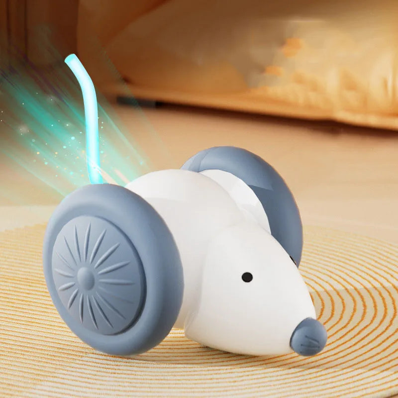 Automatic Cat Toy – Interactive Mouse Toy with Obstacle Avoidance