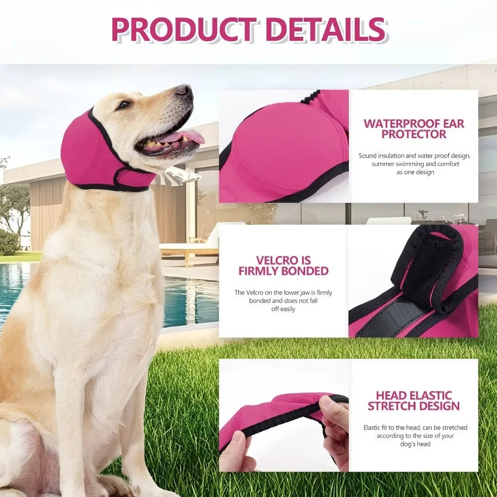 Dog Ear Protection, Noise Reduction Earmuffs for Dogs