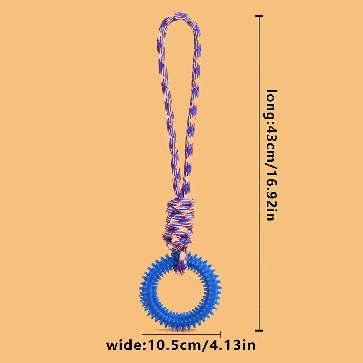 Nylon Rope Dog Toys – Woven Chew Toy for Dogs