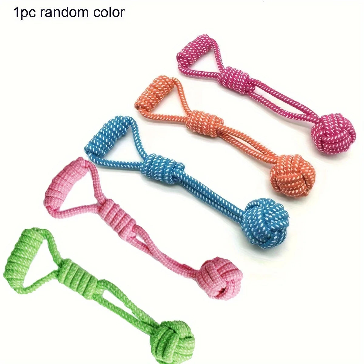 Dog Rope Toy – Chew and Tug Ball for Dogs