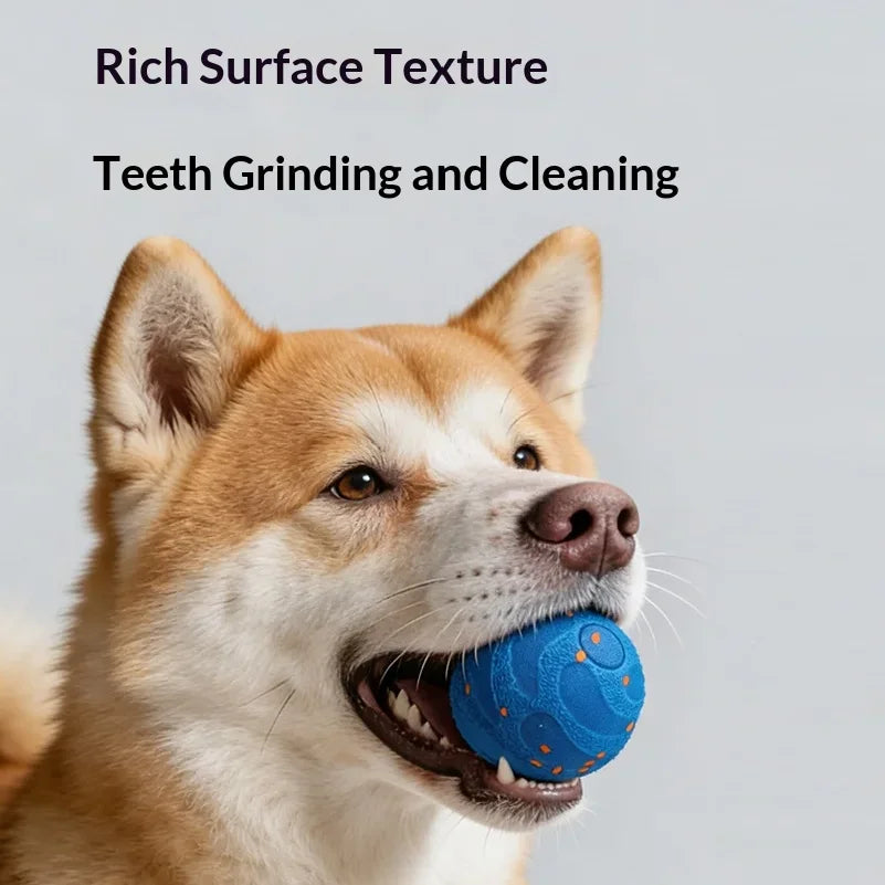Interactive Dog Toy Automatic Moving Rechargeable Chew Ball