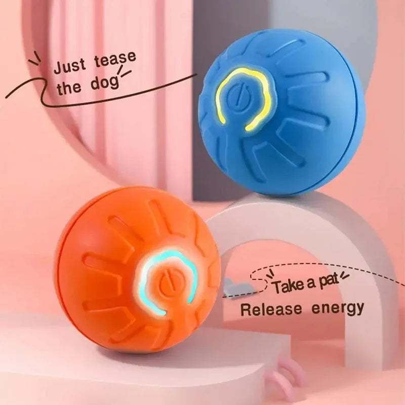 Automatic Dog Ball Toy – Interactive Rolling & Bouncing T