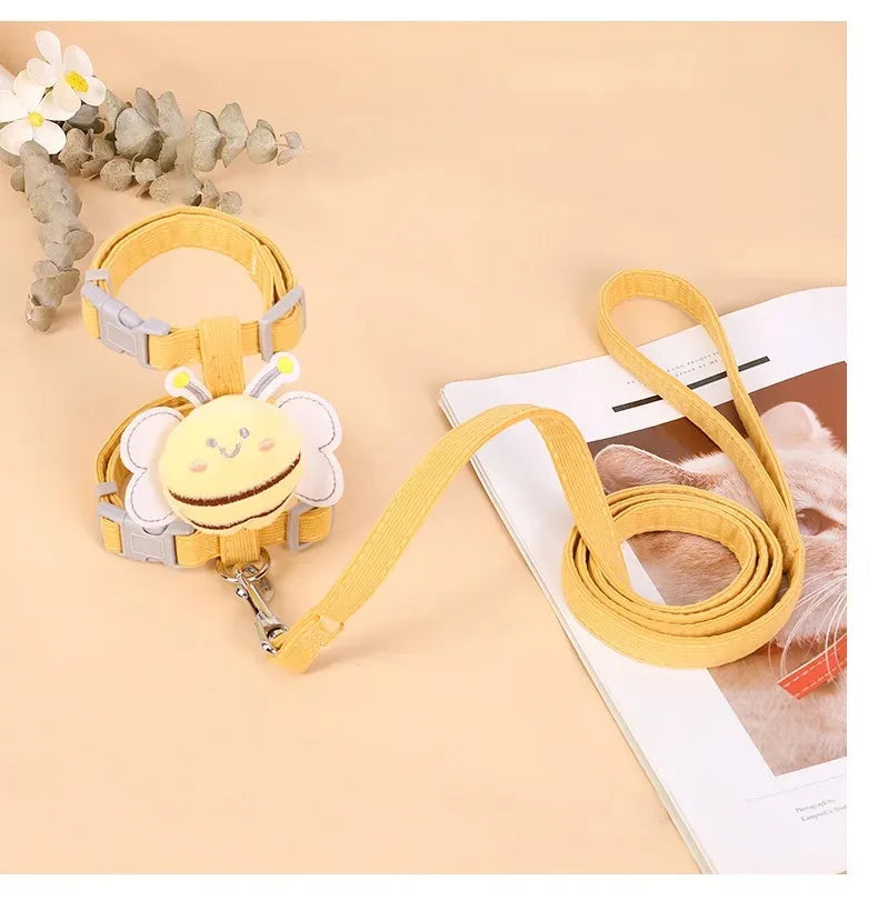 Cat Harness Leash Set