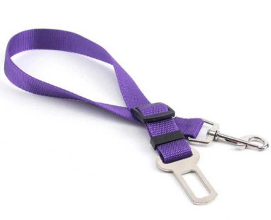 Dog Car Seat Belt Adjustable Nylon Safety Harness for Pet Travel
