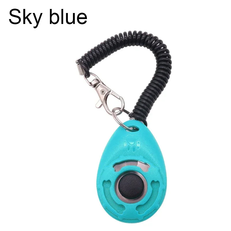Dog Training Clicker with Wrist Strap, Portable Pet Training Tool