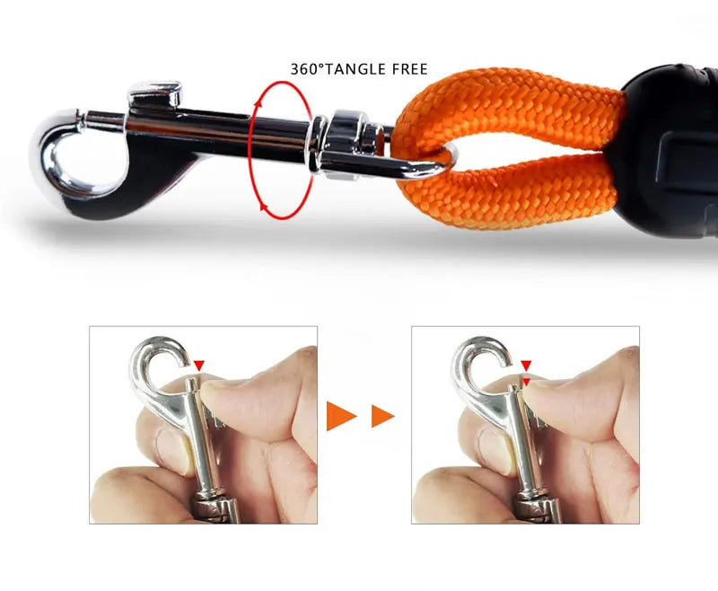 Long Dog Training Leash – 5M/10M/15M Nylon Recall Lead
