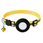 AirTag Cat Collar, Reflective Breakaway Collar with Bell