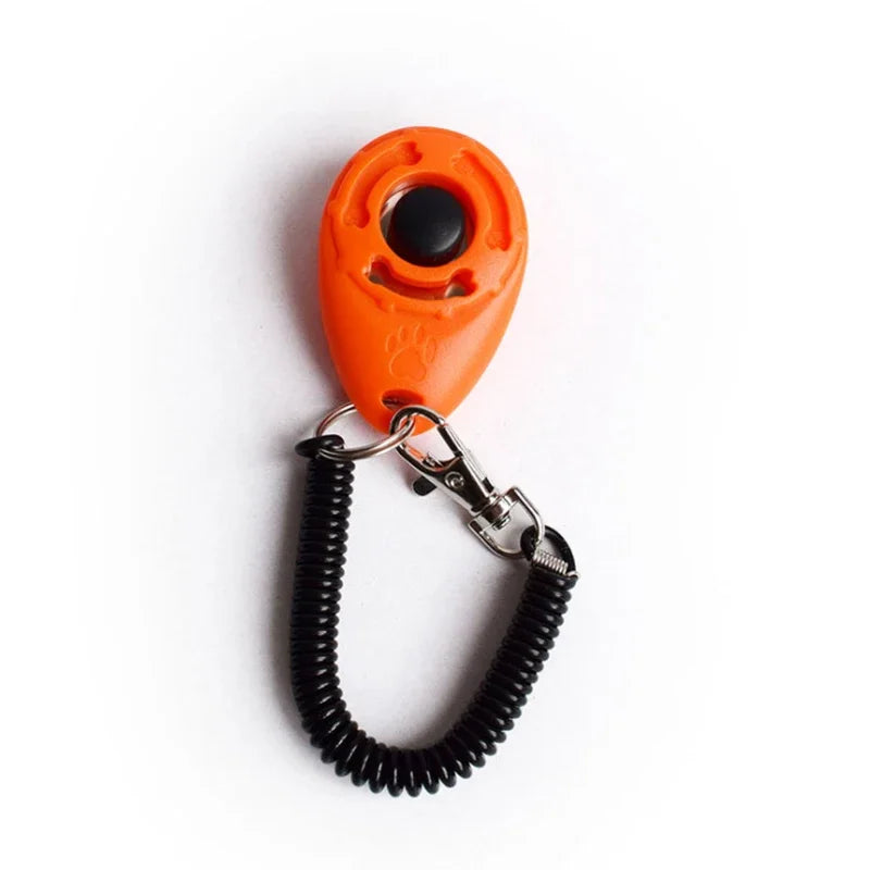 Dog Training Clicker – Pet Trainer with Adjustable Wrist Strap