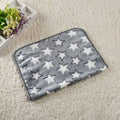 Dog Bed Mat – Soft Warm Coral Fleece Pet Sleeping & Travel Mat