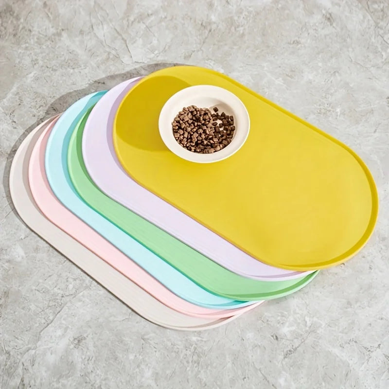 Cat Feeding Mat – Waterproof Non-Slip Pet Food Bowl Mat