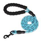 Reflective Dog Leash Heavy Duty Nylon Padded Handle