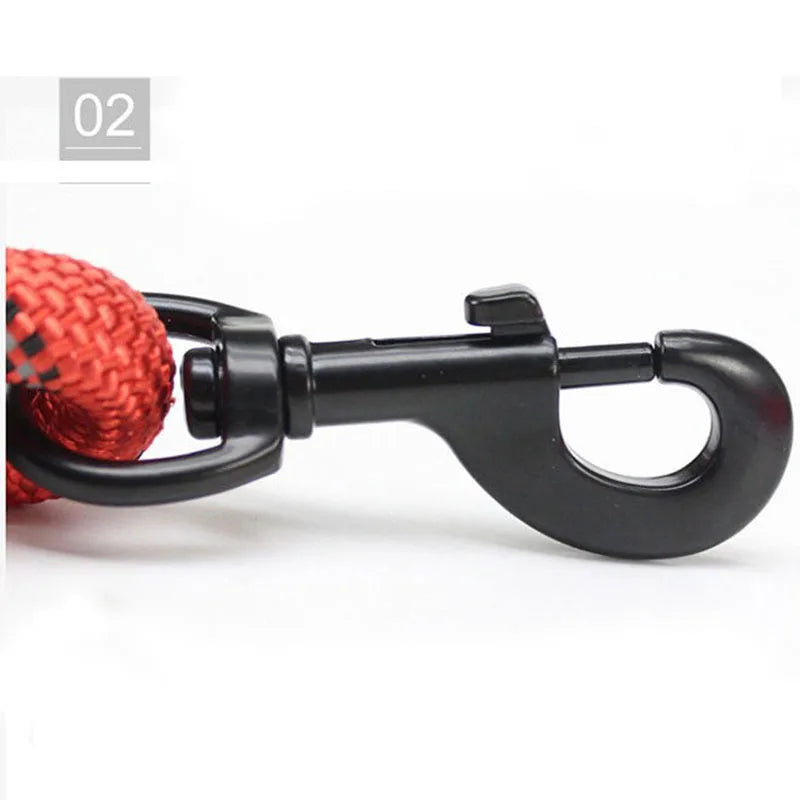 Reflective Dog Leash Heavy Duty Nylon Padded Handle