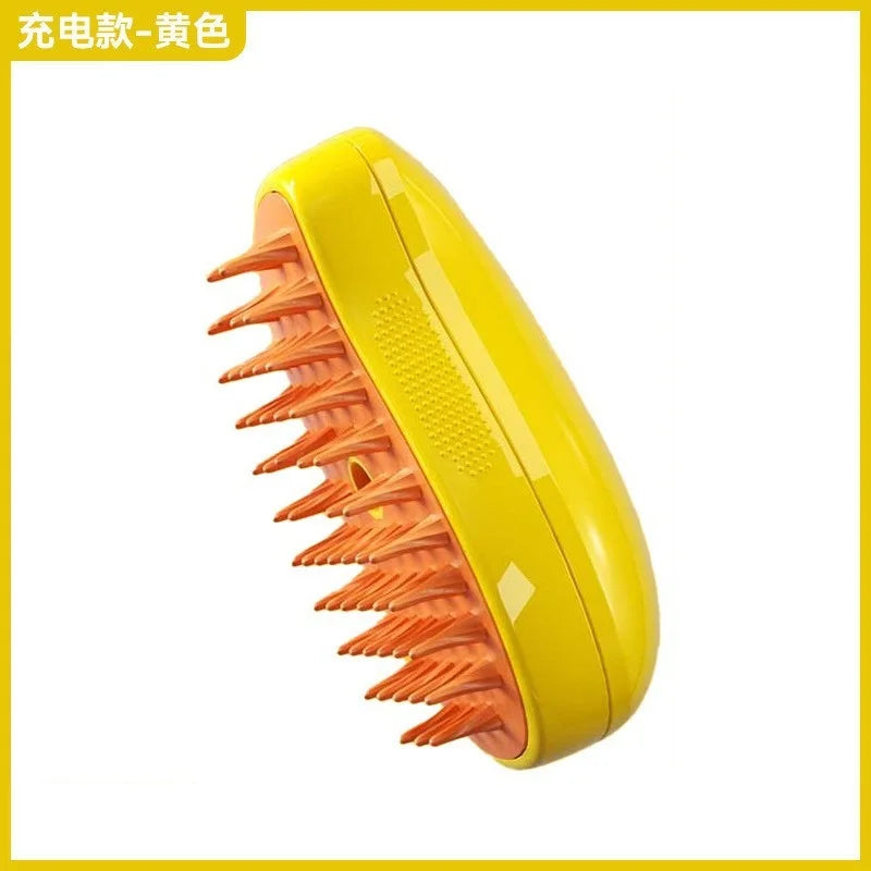 Cat Steam Brush – Electric Grooming, Massage & Deshedding Tool