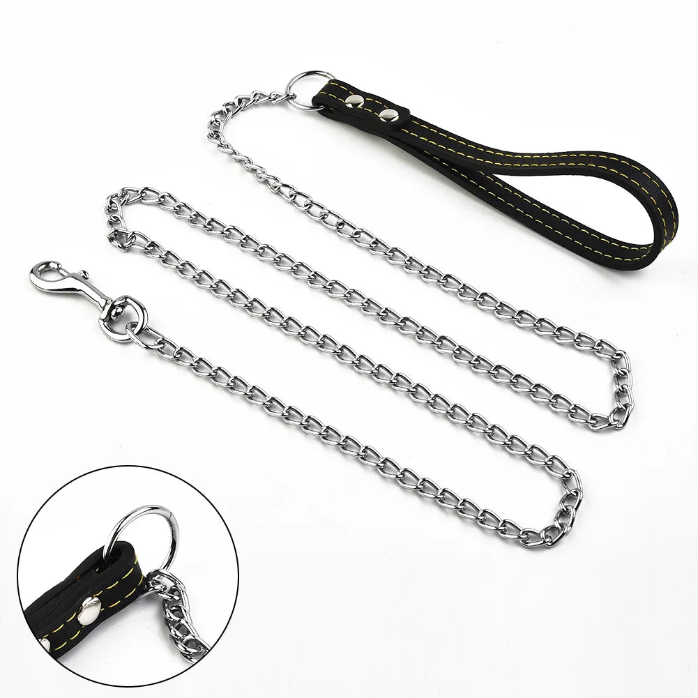Dog Leash, 120cm Walking & Training Lead with Comfortable Handle