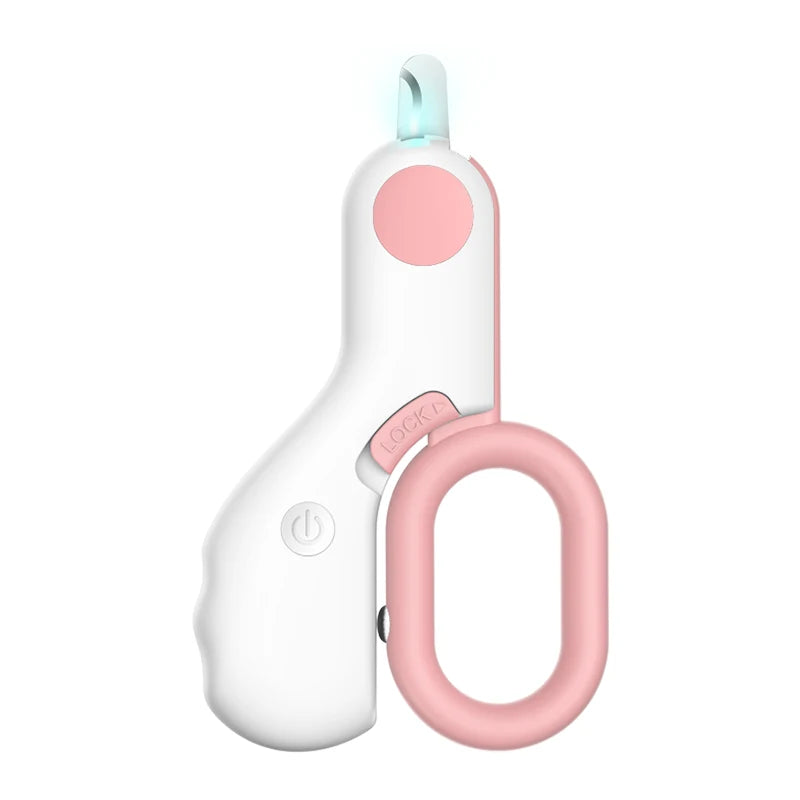 LED Dog Nail Clipper – Stainless Steel Pet Nail Trimmer
