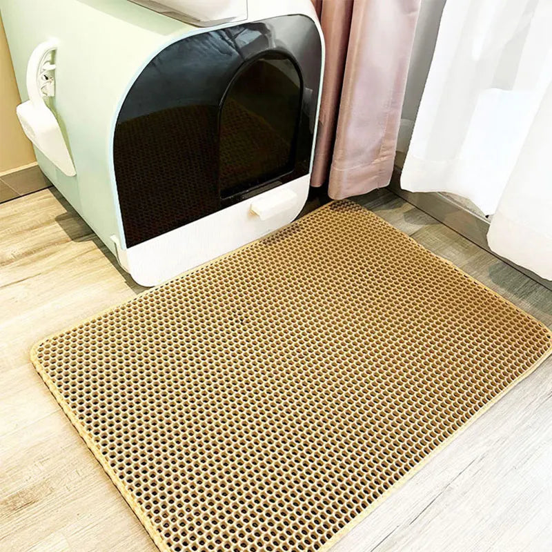 Cat Litter Mat – Waterproof Double Layer Litter Catcher