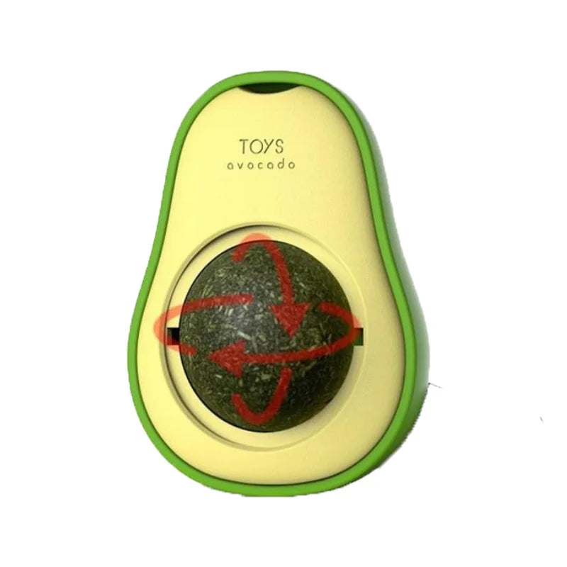 Catnip Ball Cat Toy – Teeth Cleaning & Interactive Dental Toy