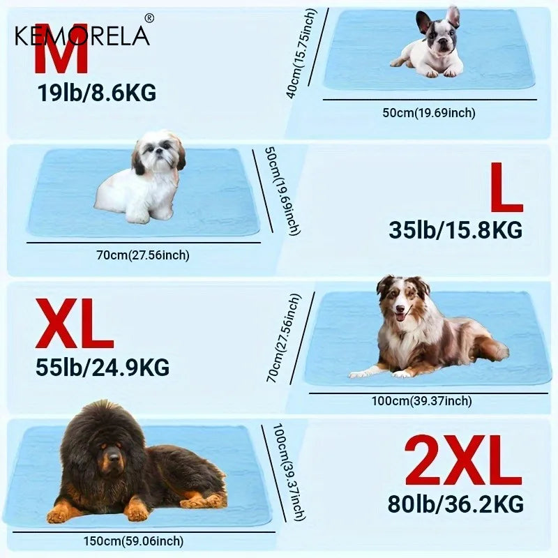 Dog Cooling Mat – Breathable Summer Pet Bed for All Sizes