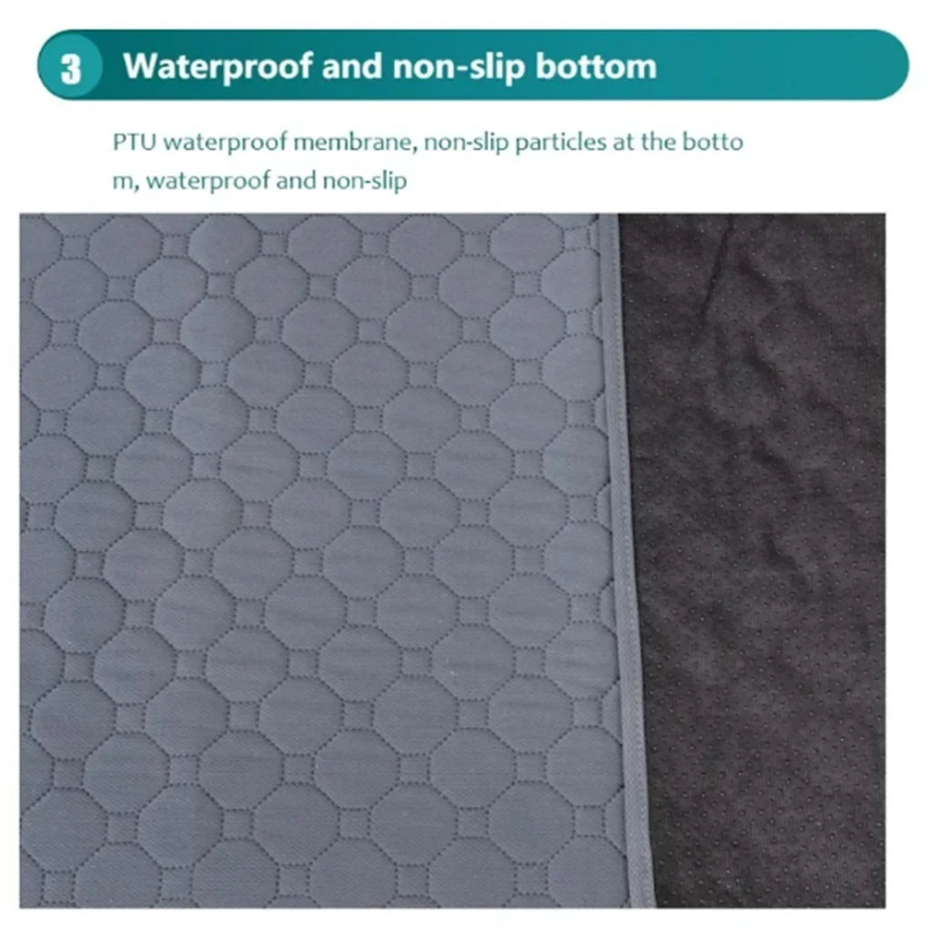 Reusable Dog Pee Pad, Washable Waterproof Puppy Training Mat