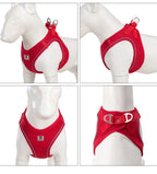 Dog Harness and Leash Set, Adjustable Reflective Puppy Vest