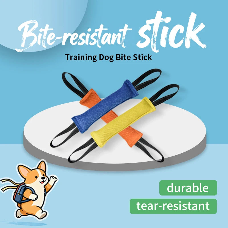 Jute Dog Tug Toy – Interactive Bite & Training Toy