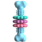 Dog Teething Toy, TPR Chew Stick & Treat Dispensing Toy