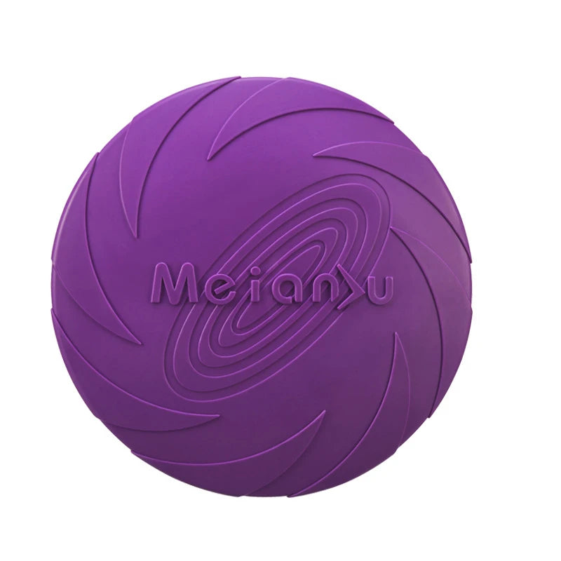 Flying Disc Dog Toy TPR Outdoor Fetch Toy for Dogs