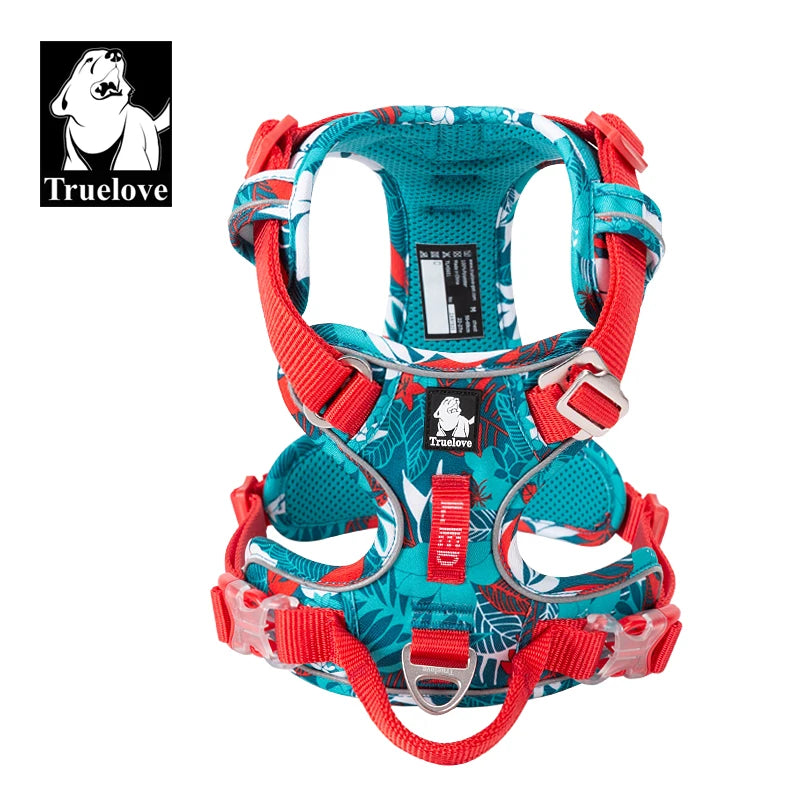 Reflective Dog Harness – Padded Outdoor Vest for All Sizes