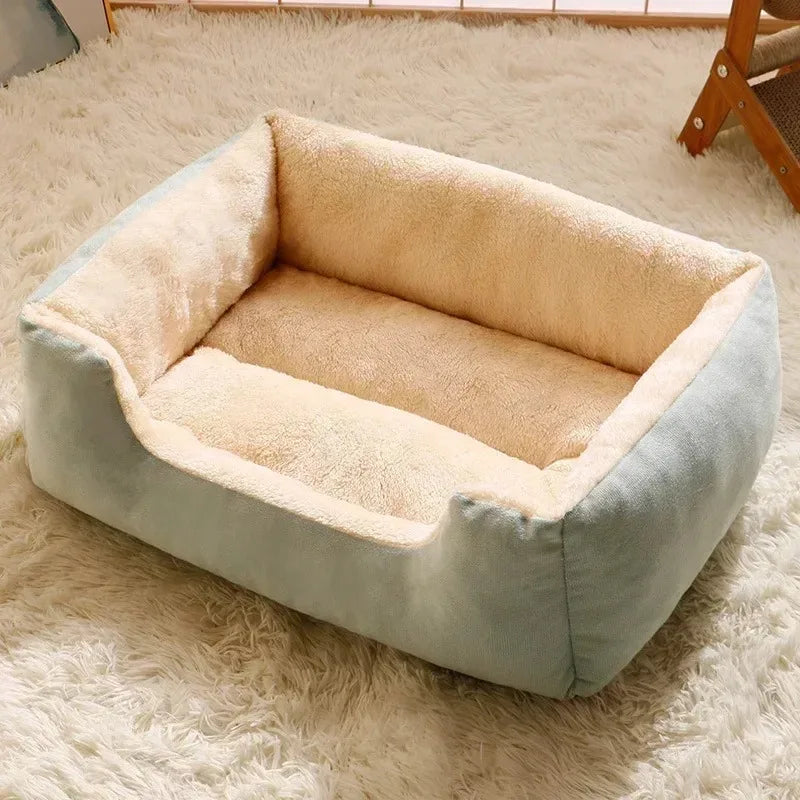 Cat Bed – Plush Winter Sleeping Cushion for Cats