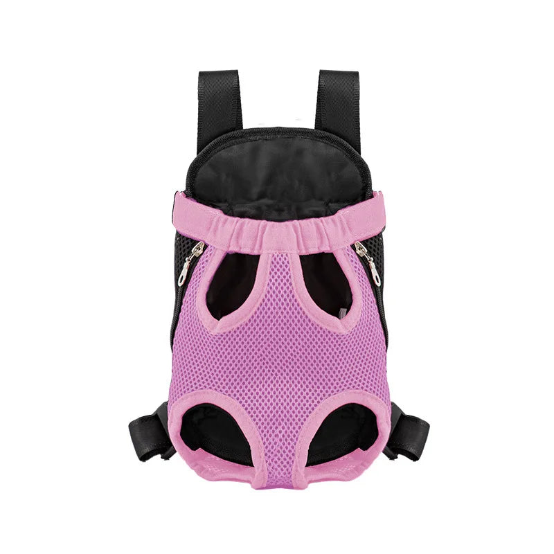 Pet Carrier Backpack – Breathable Mesh Bag for Small Dogs & Cats