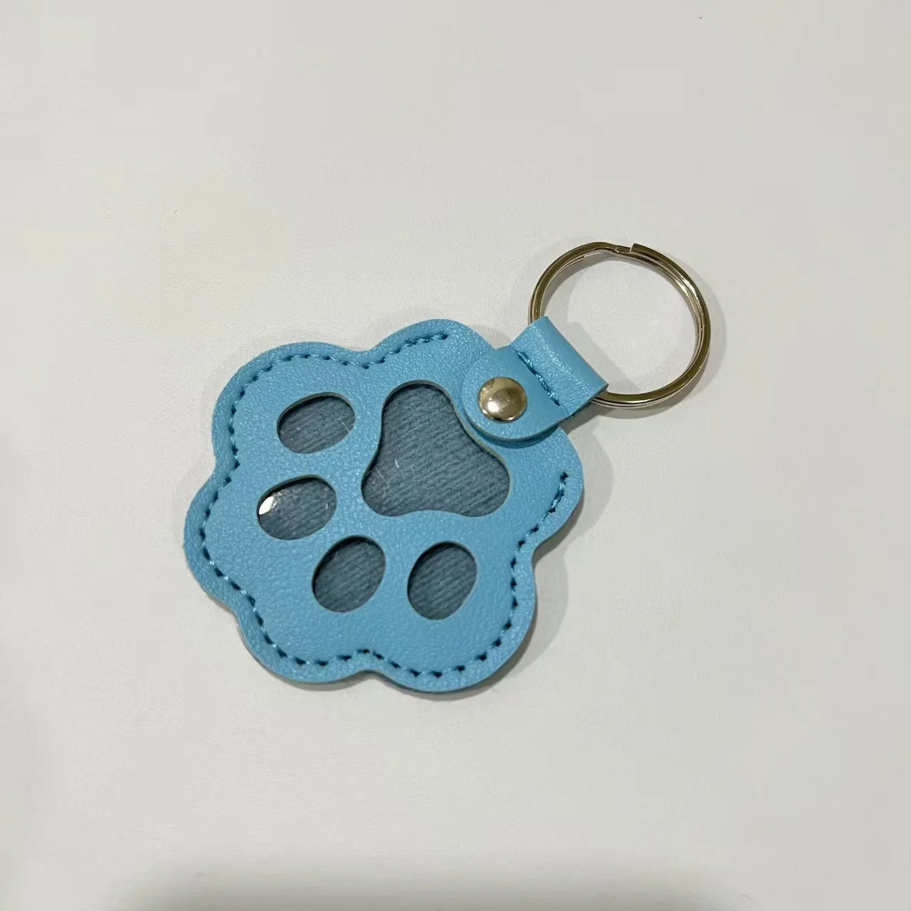 Dog Hair Keepsake Keychain – Leather