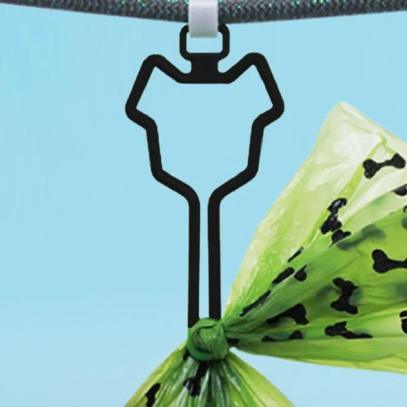 Dog Poop Bag Holder, Leash Clip Waste Bag Dispenser for Walking