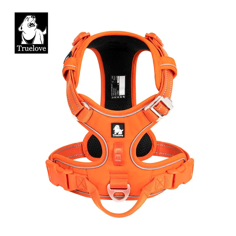 No Pull Dog Harness Adjustable Nylon Reflective Padded