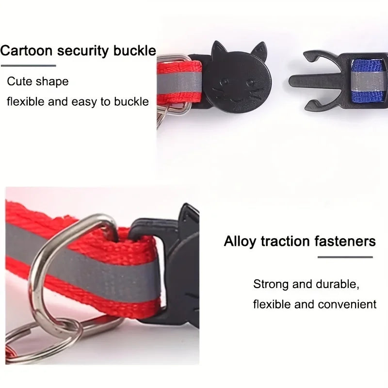 Breakaway Cat Collars – 10-Pack with Bells