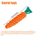 Dog Rope Toy – Carrot Shape Cotton Chew Toy