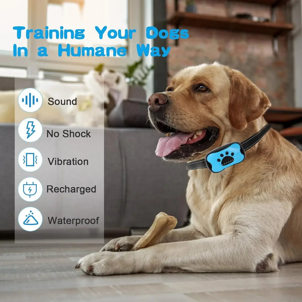 Ultrasonic Dog Bark Deterrent – Rechargeable Training Device