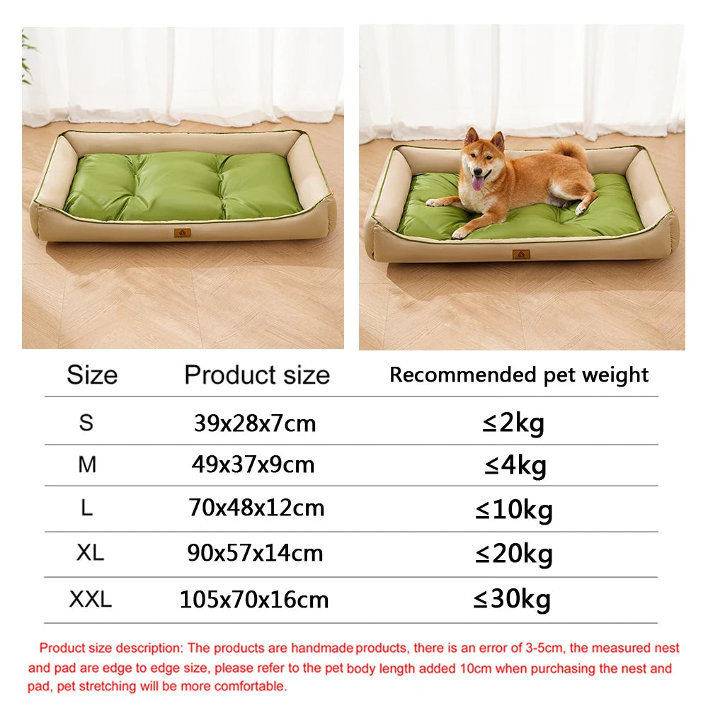 Waterproof Dog Bed – Thick Non-Slip Sofa Bed for Large Dogs & Cats