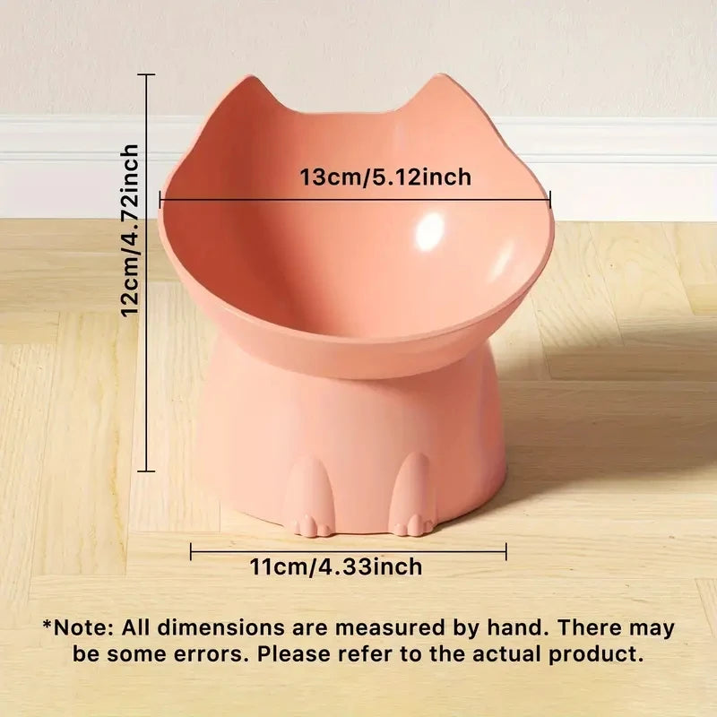 Elevated Cat Bowl – Anti-Tip Raised Feeding Dish
