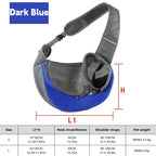Dog Sling Carrier – Breathable Small Dog Backpack for Travel