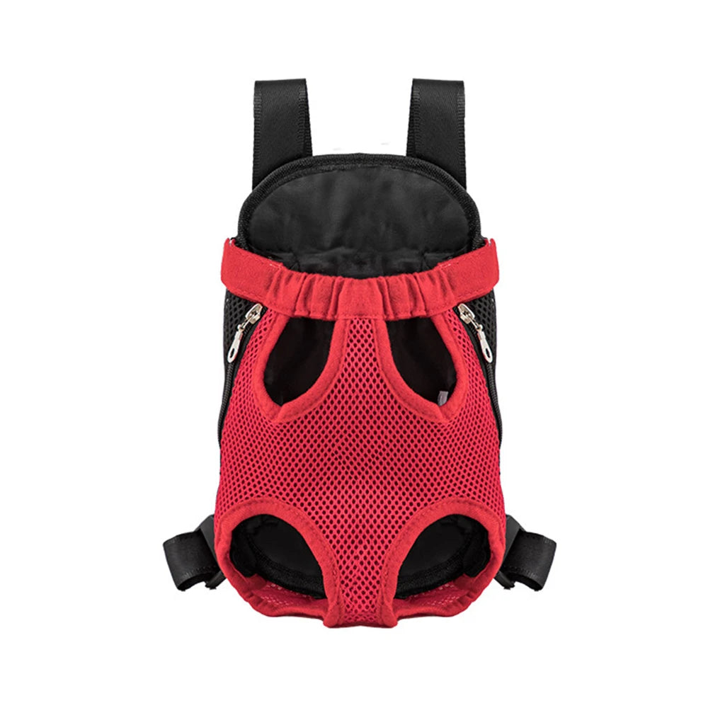 Dog Carrier Backpack – Breathable Mesh Travel Bag for Small Dogs