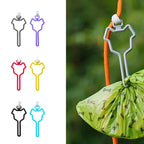 Dog Poop Bag Holder, Leash Clip Waste Bag Dispenser for Walking