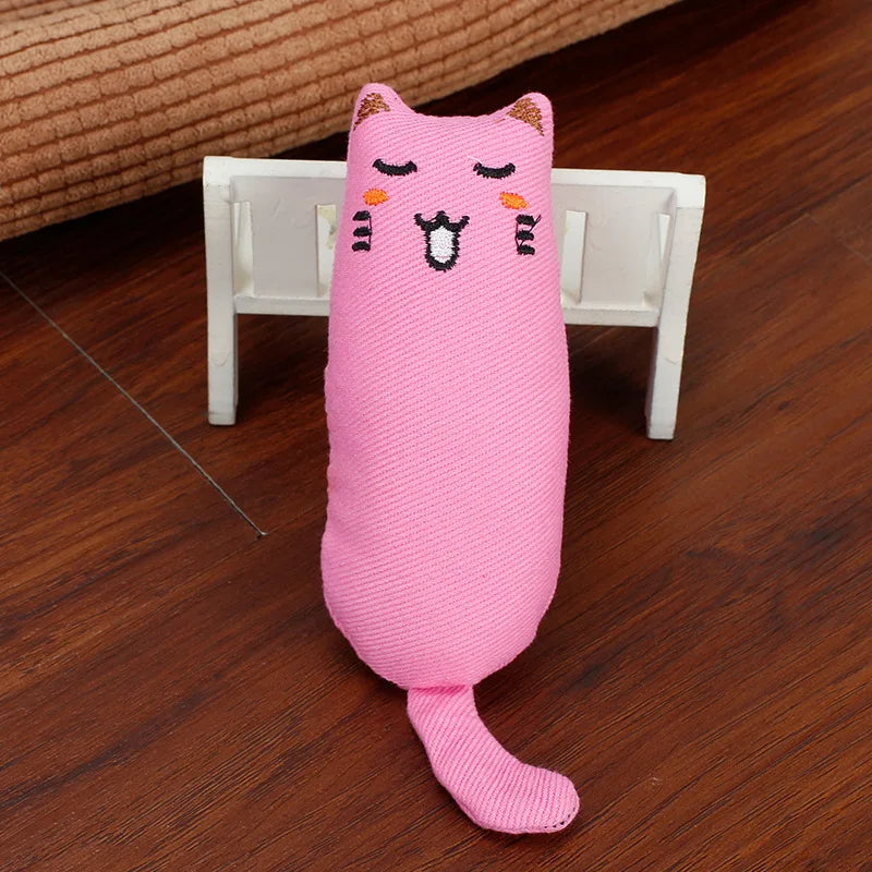 Catnip Cat Toy with Rustle Sound, Plush Toy for Kittens