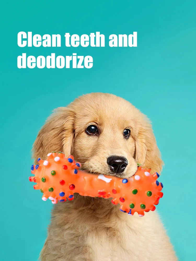 Dog Chew Toy Natural Rubber Safety and Environmental Protection Flexible Bite Resistance Clean Teeth