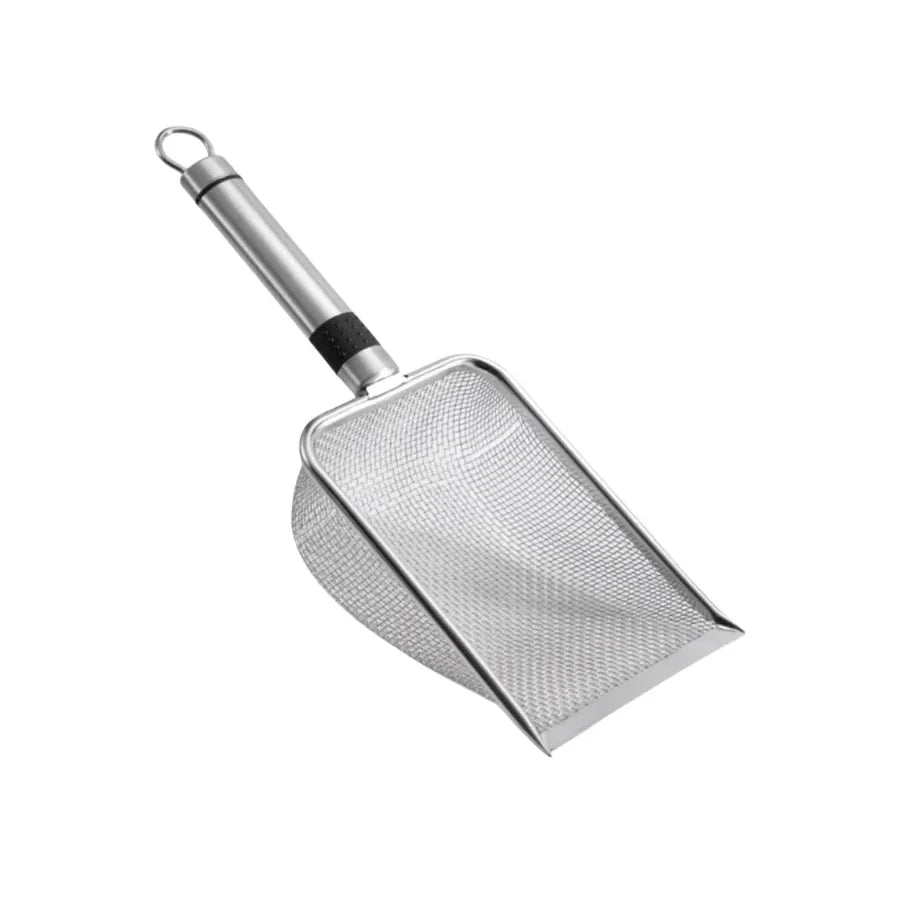 Cat Litter Scoop – Stainless Steel Fine Mesh Waste Shovel