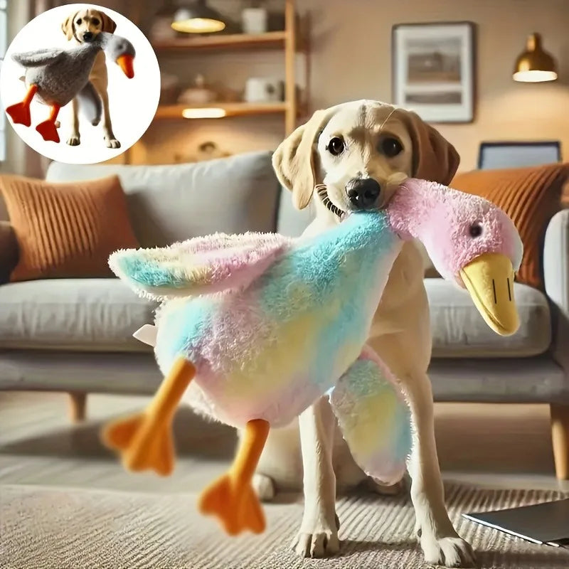Plush Dog Toy – 50cm Soft Duck Interactive Pet Companion