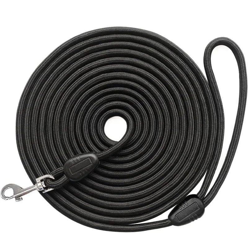 Long Dog Training Leash – 5M/10M/15M Nylon Recall Lead
